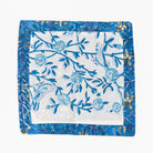 Festive Folds handmade block print cotton Cocktail Napkins on a white background at Addison West