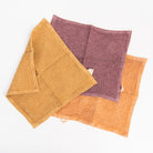 Stonewashed Waffle Dish Cloths, Set of 3 on a white background at Addison West