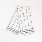 Milk Street Utility Kitchen Towel in Bering Sea, Set of 2 on a white background at Addison West