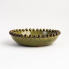 Terracotta Bowl with Hobnail Edge on a white background at Addison West
