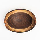 13" Live Edge Black Walnut Bowl on a white background at Addison West