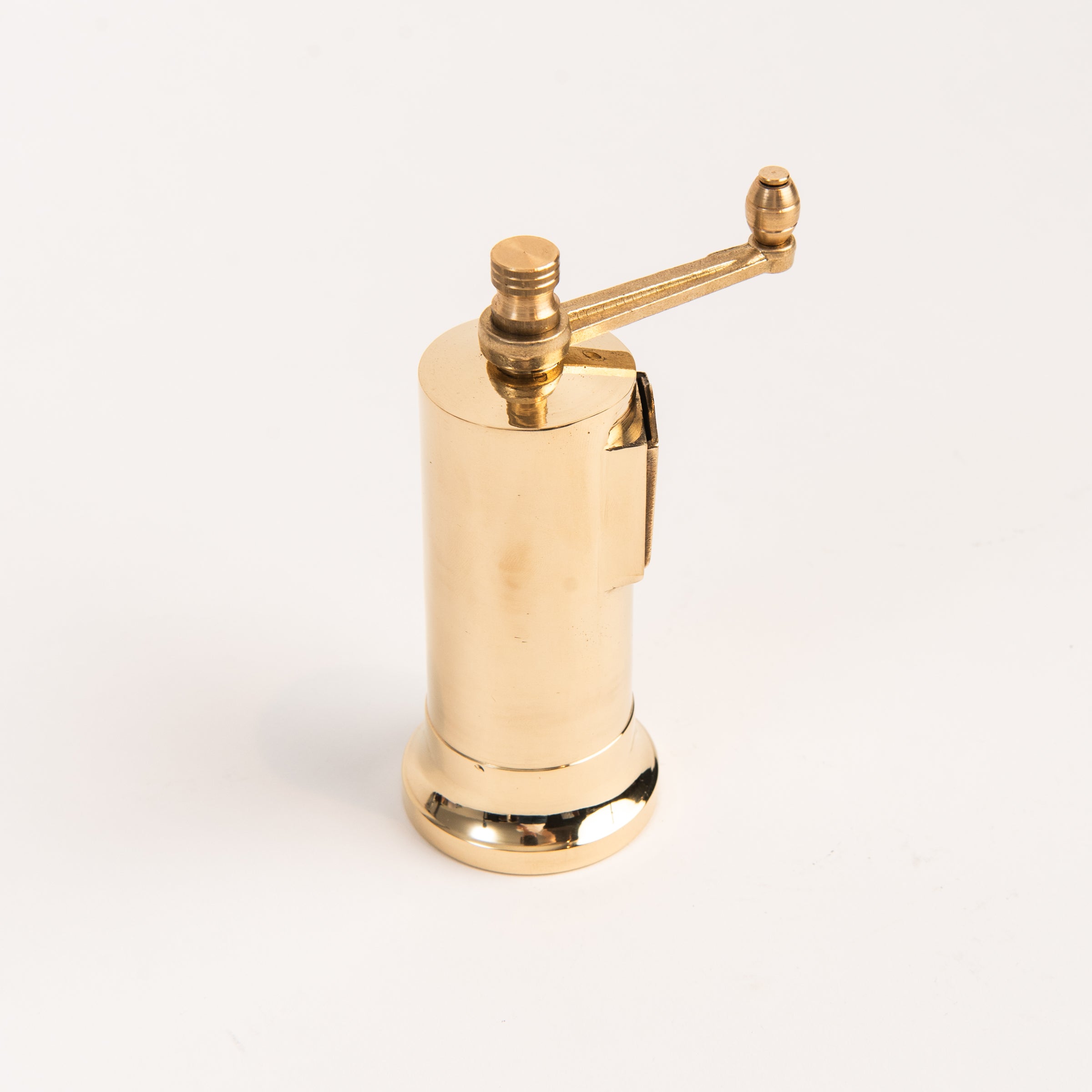 Alexander Brass Chefs' Mate Pepper Grinder on a white background at Addison West