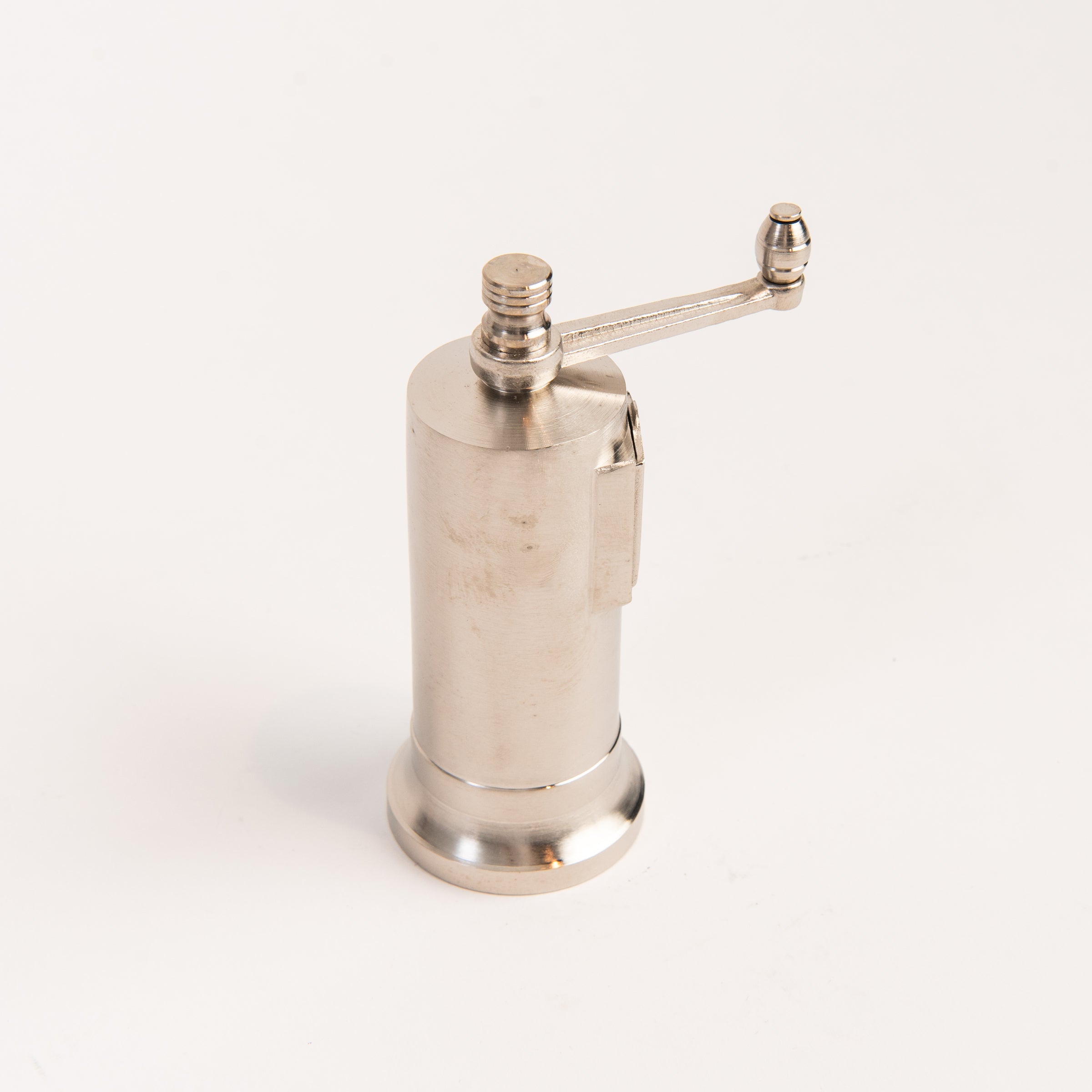 Alexander Chrome Chefs' Mate Pepper Grinder on a white background at Addison West