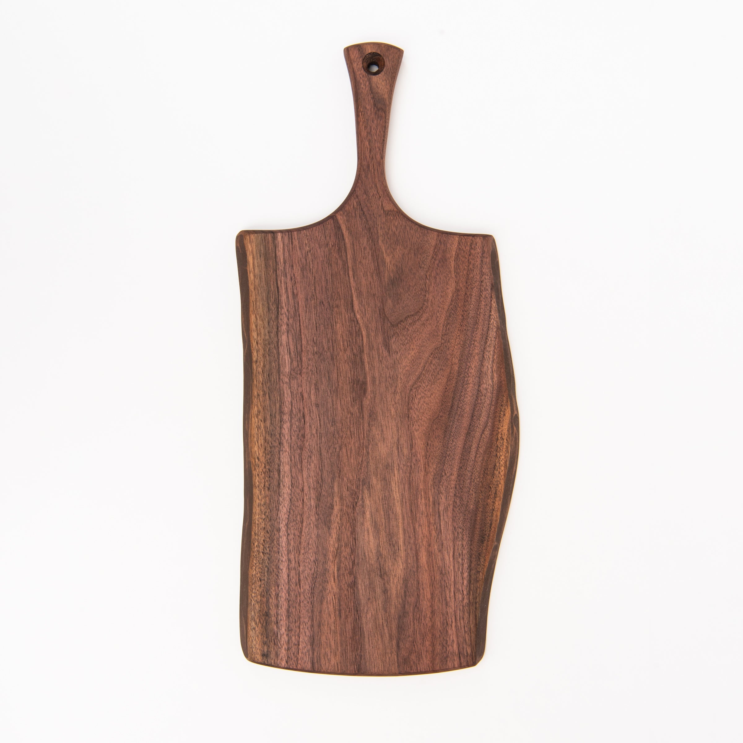 24" Black Walnut Serving Board on a white background at Addison West