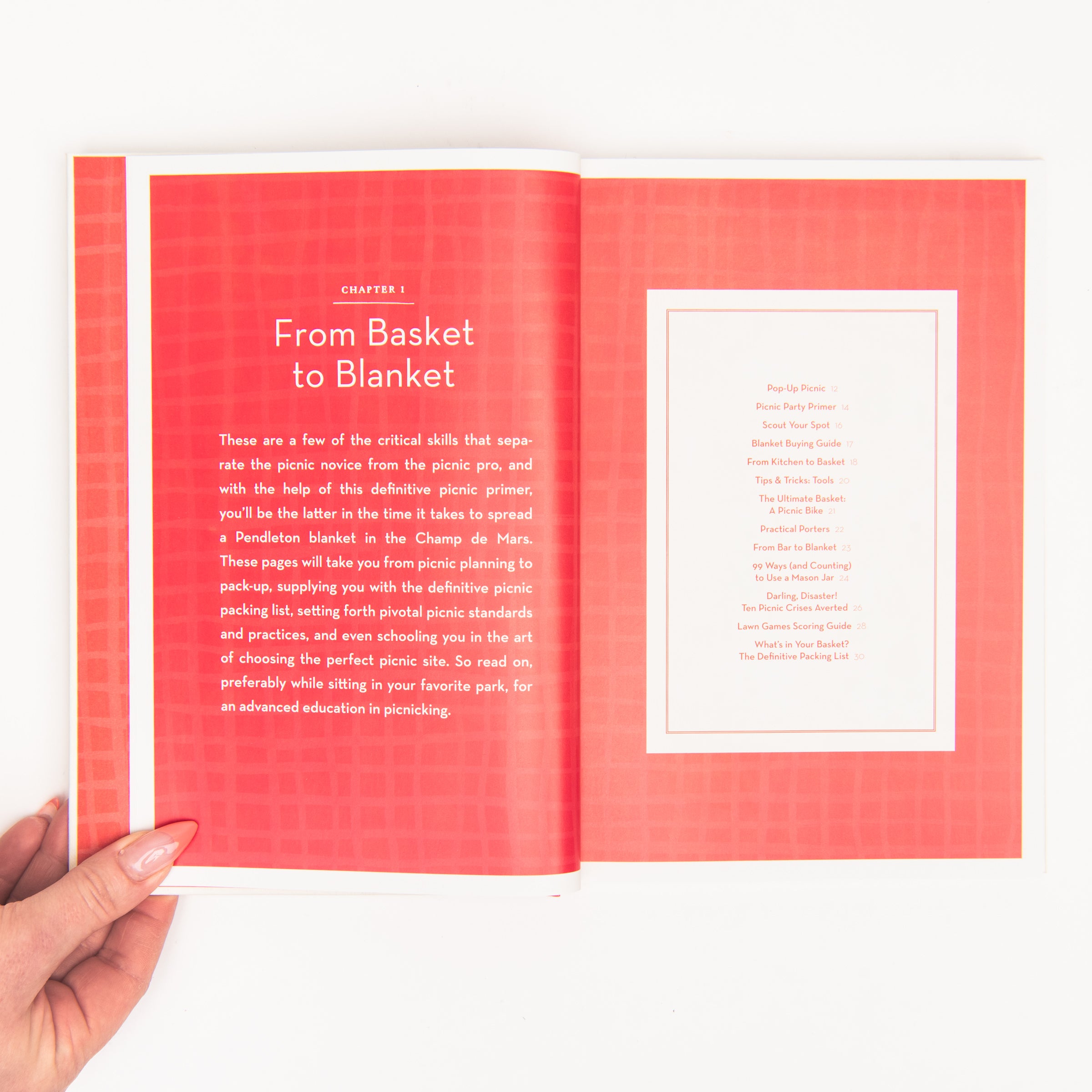 The Picnic: Recipes and Inspiration from Basket to Blanket on a white background at Addison West
