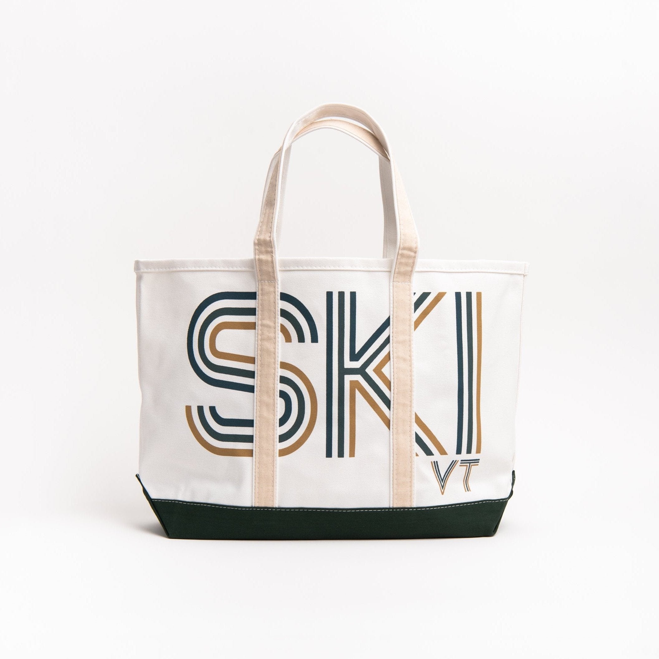 Addison West x Crab & Cleek Ski VT Canvas Tote