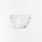 Pressed Glass Bowl on a white background at Addison West