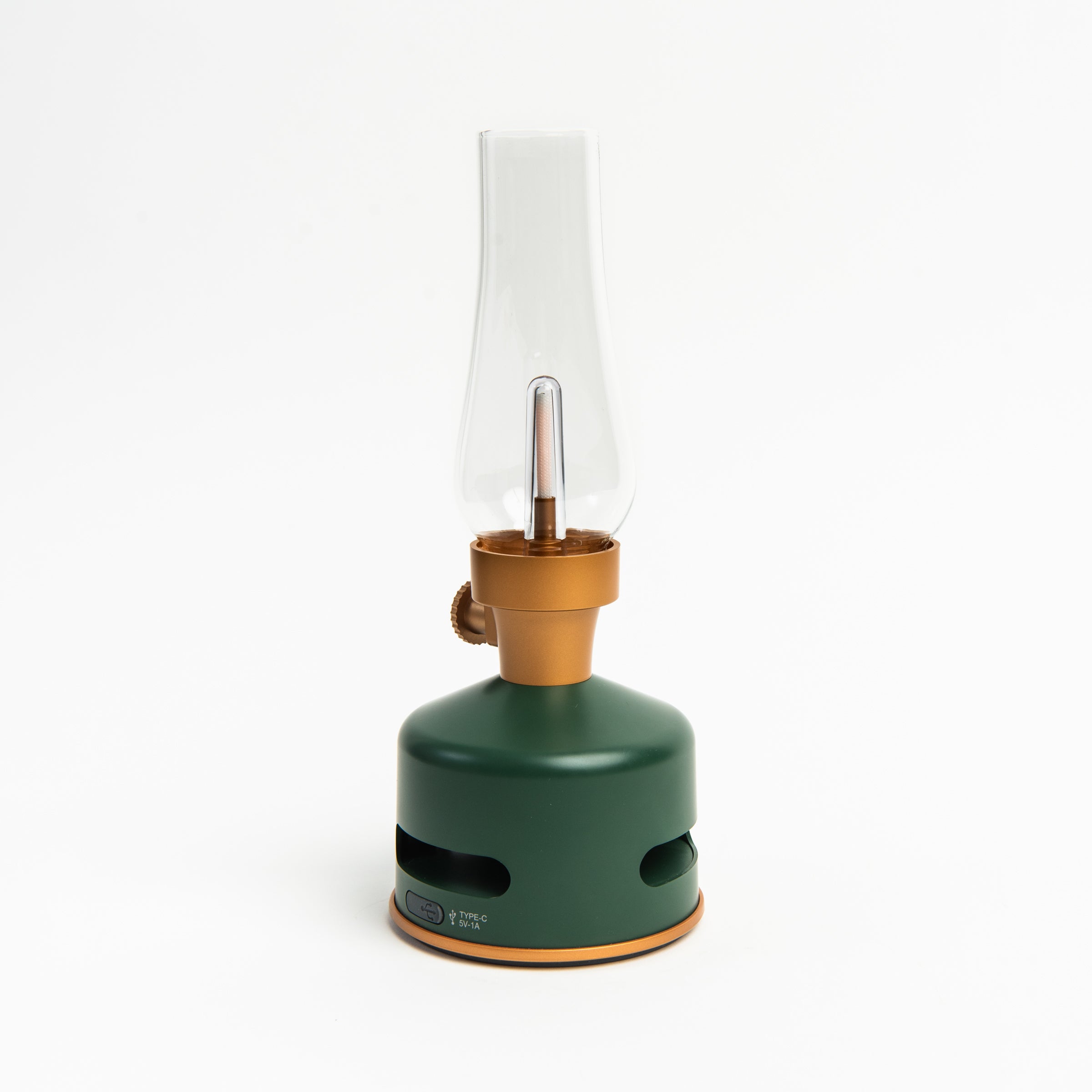 Light and Sound LED Lantern with Speaker in Basil – Addison West