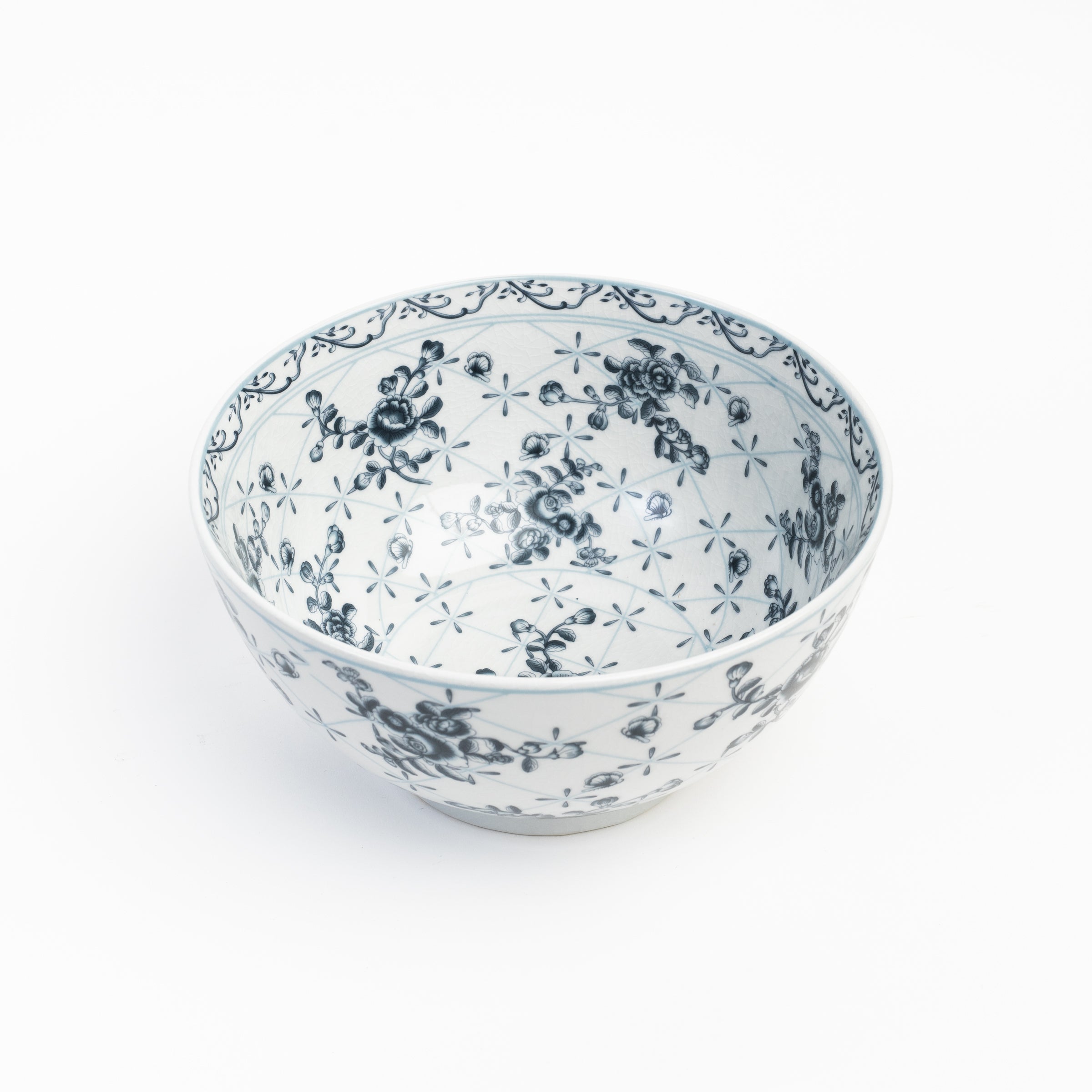 Meadow Porcelain Bowl on a white background at Addison West