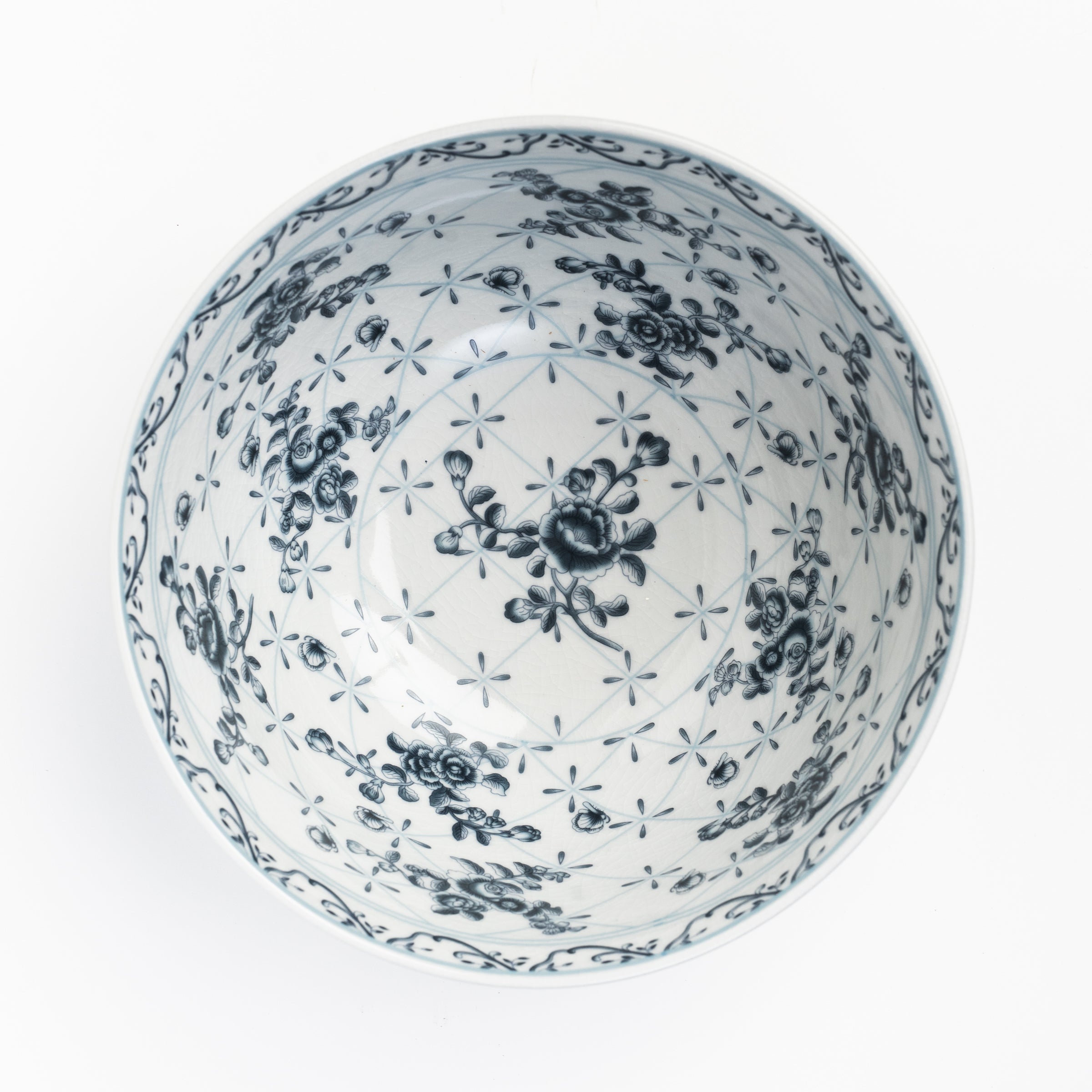 Meadow Porcelain Bowl on a white background at Addison West