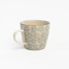 Grey Meadow Hand Stamped Mug on a white background at Addison West