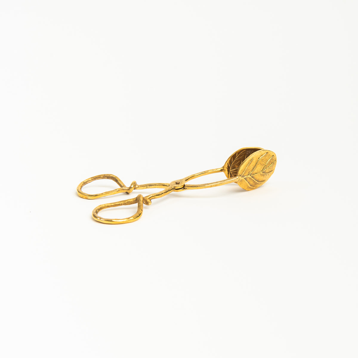 Brass Leaf Tongs