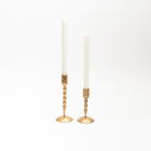 Marcella Taper Holders on a white background at Addison West