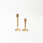Marcella Taper Holders on a white background at Addison West