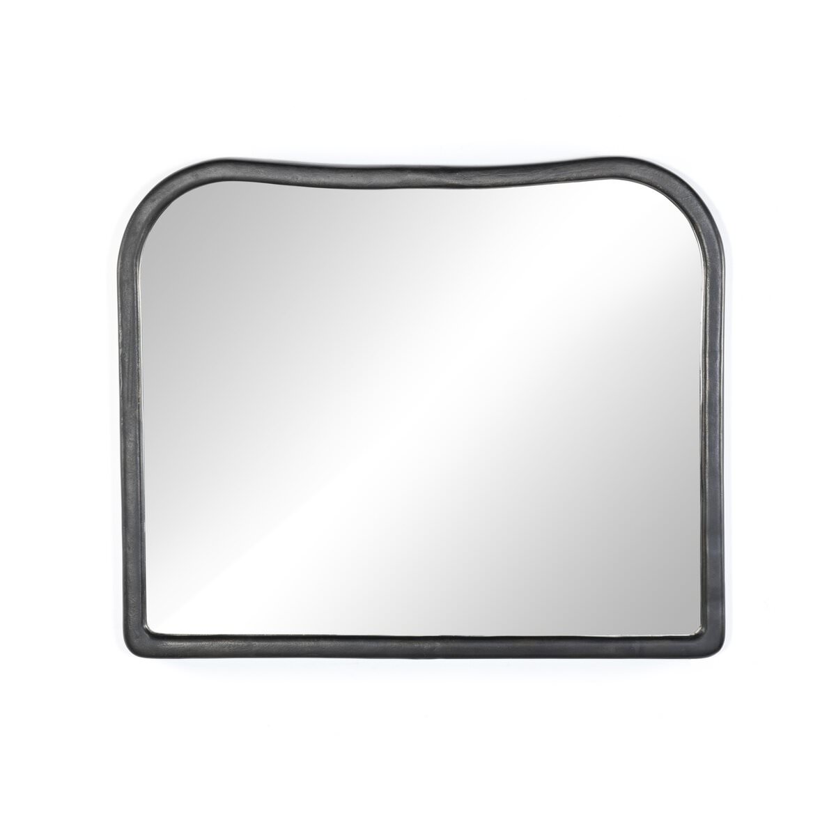 ルイス　アンバーグ　51㌢ Amber Lewis x Four Hands Patz Mantel Mirror in Black Antique