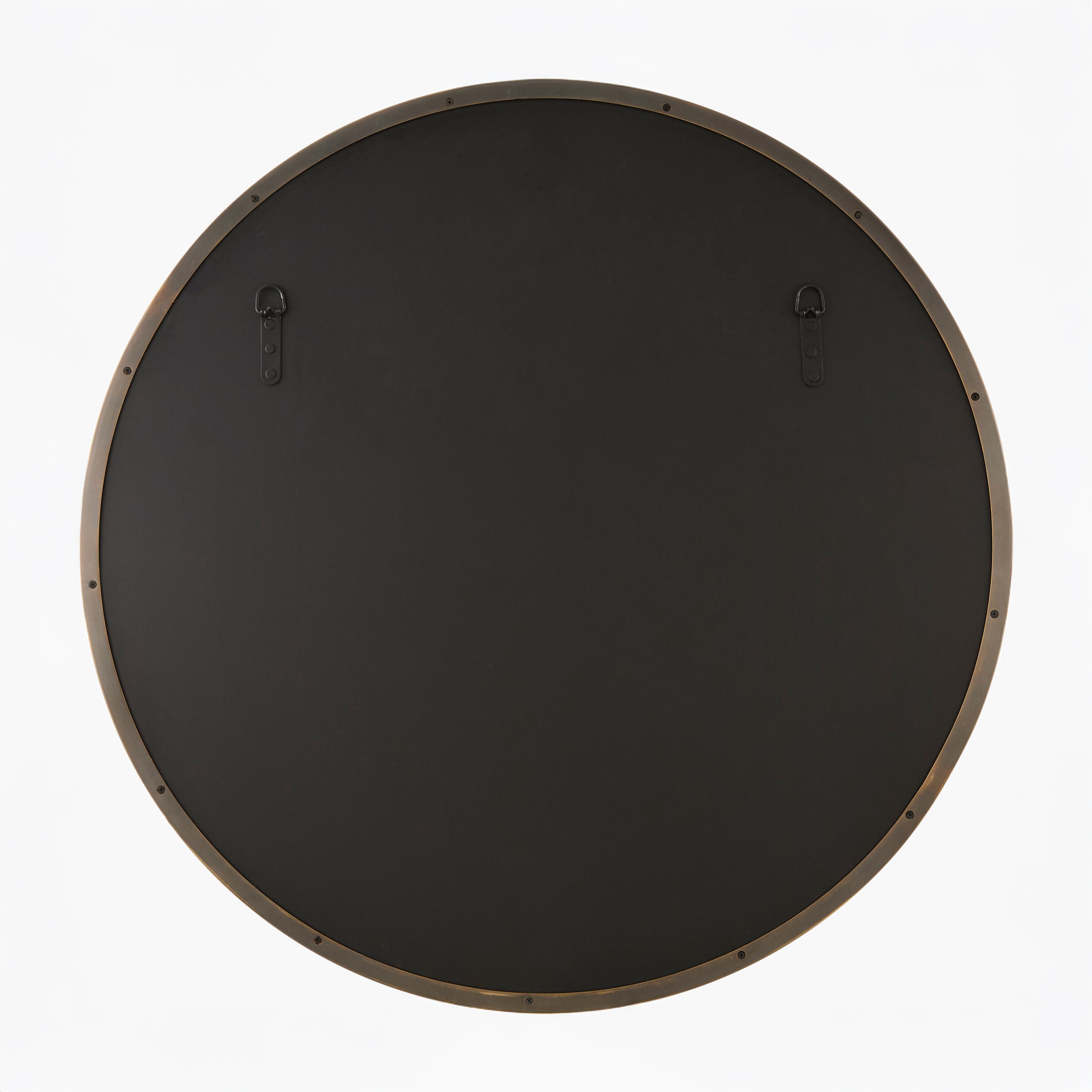 Back of Amvria Accent Mirror on a white background at Addison West