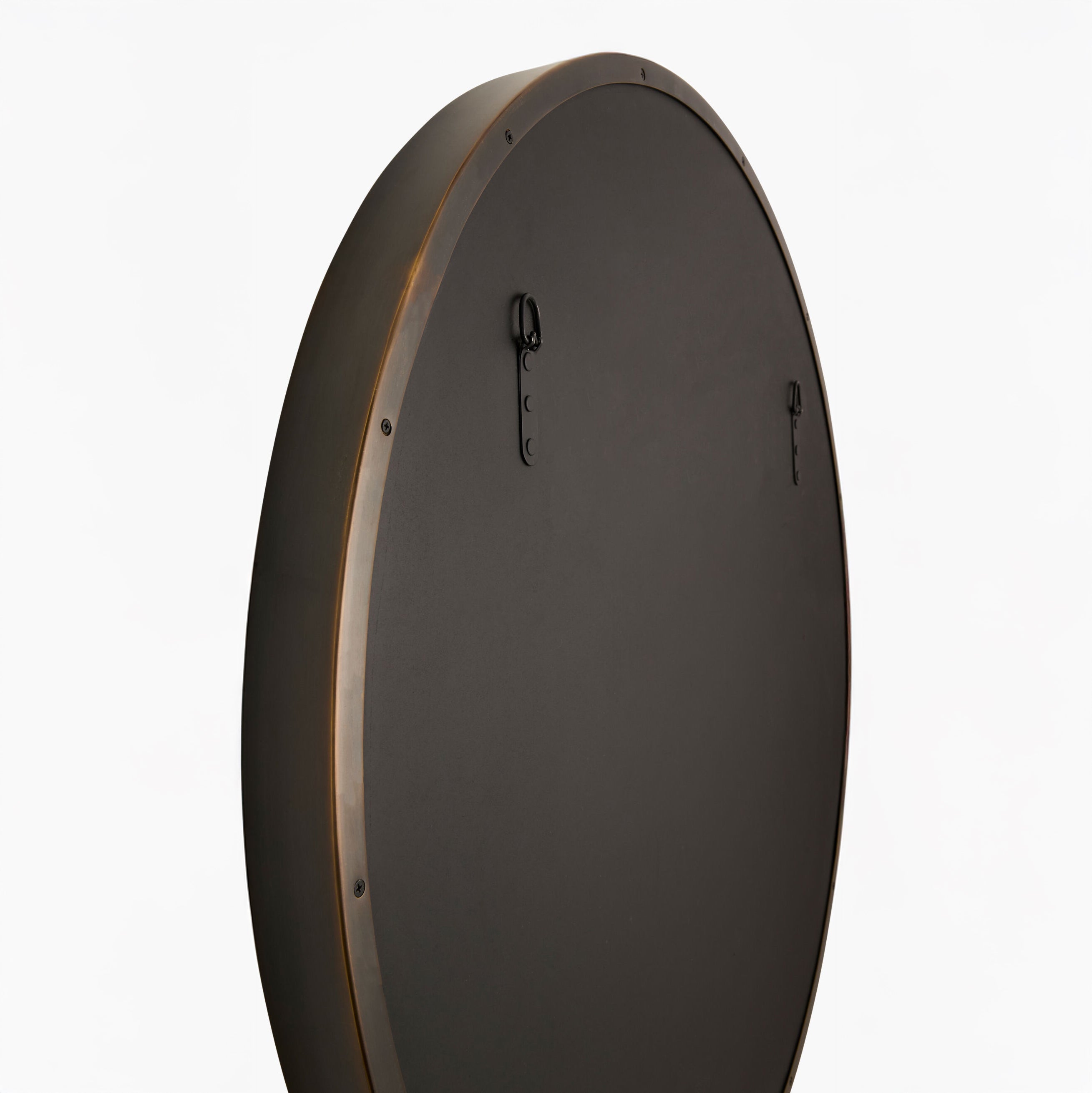 Back of Amvria Accent Mirror on a white background at Addison West