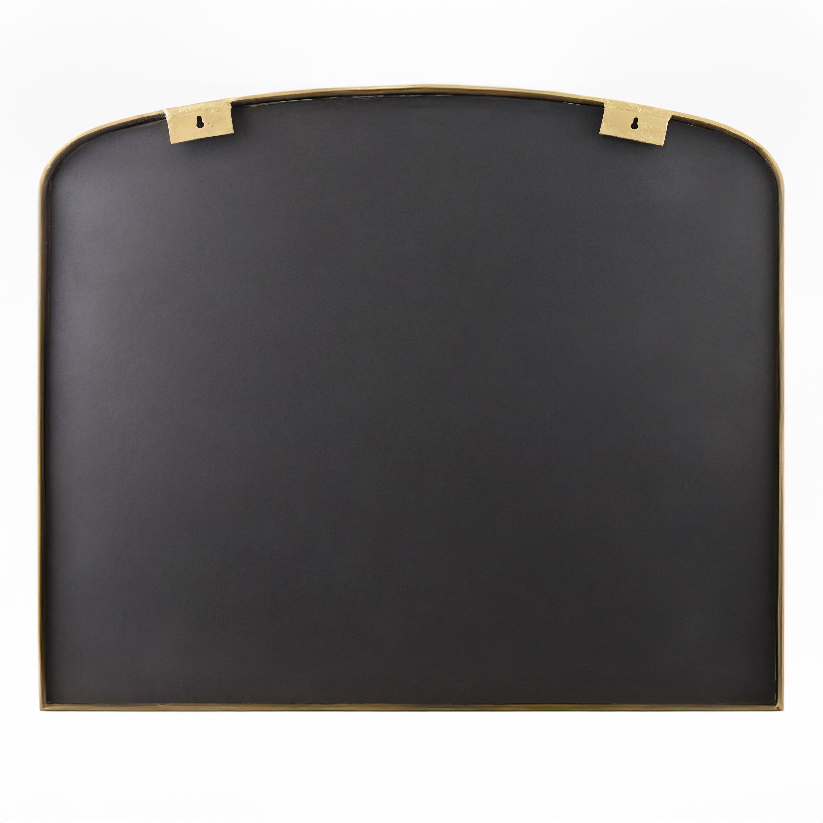 Back of Anemoi Accent Mirror on a white background at Addison West