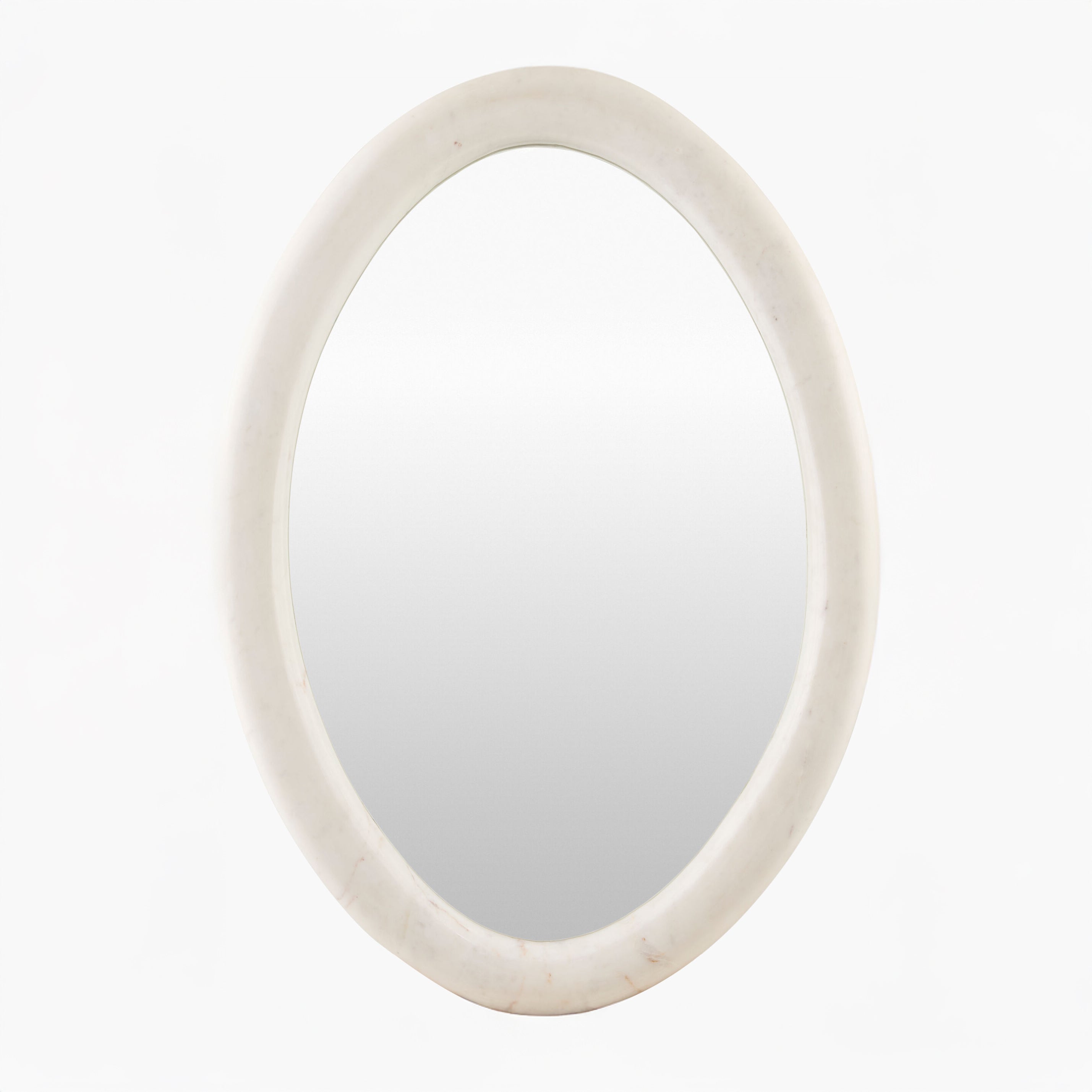 Araminta Accent Mirror on a white background at Addison West