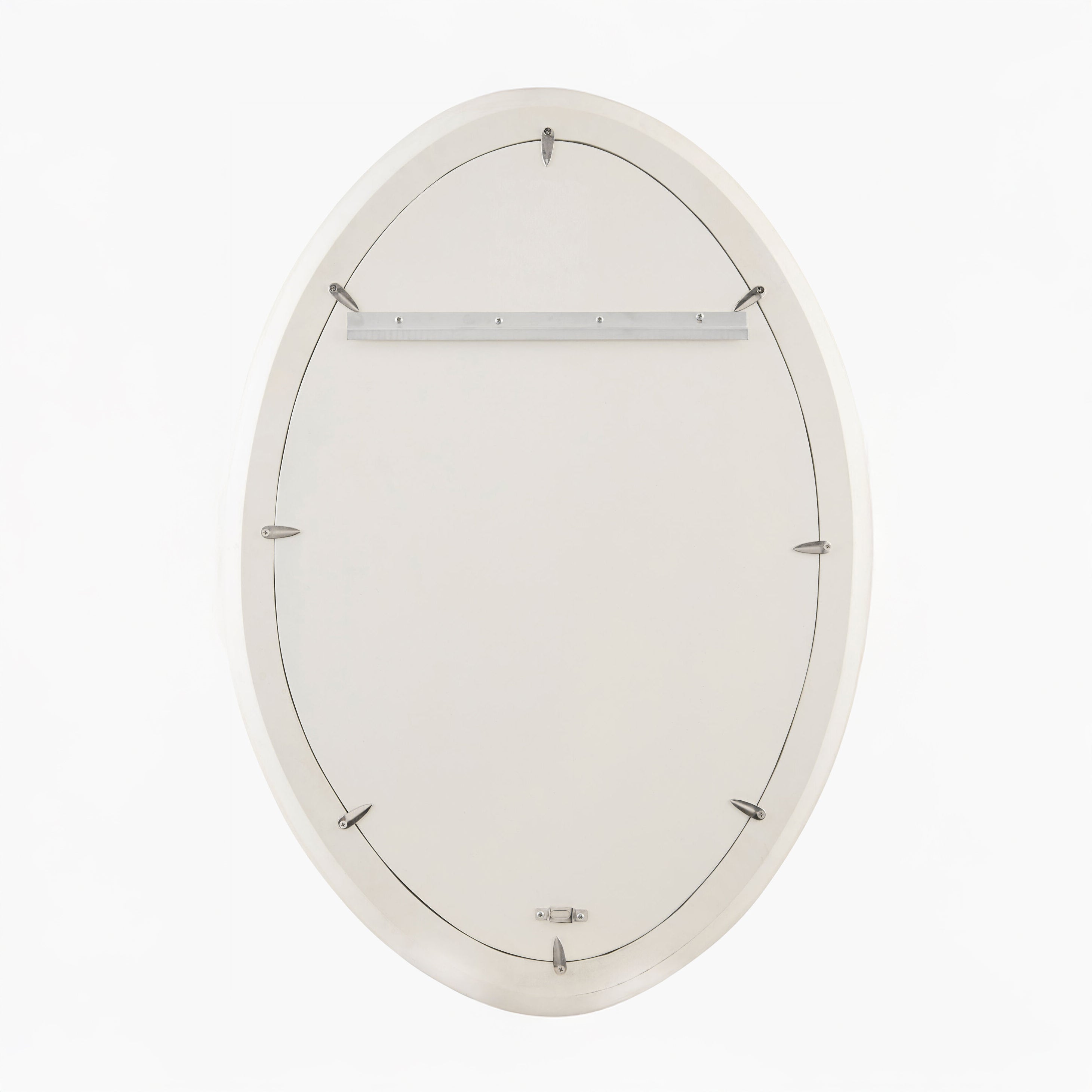 Back of Araminta Accent Mirror on a white background at Addison West