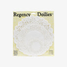 36 pack of Assorted Paper Doilies on a white background