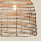 Close up of Beehive Chandelier on a beige background at Addison West