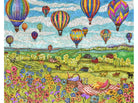 Liberty Puzzle Balloons Over Farmland at Addison West