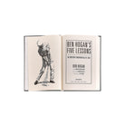 Ben Hogan's 5 Golf Lessons Leather Bound Edition on white background at Addison West.