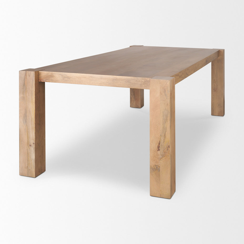 Olivia Light Brown Dining Table – Addison West