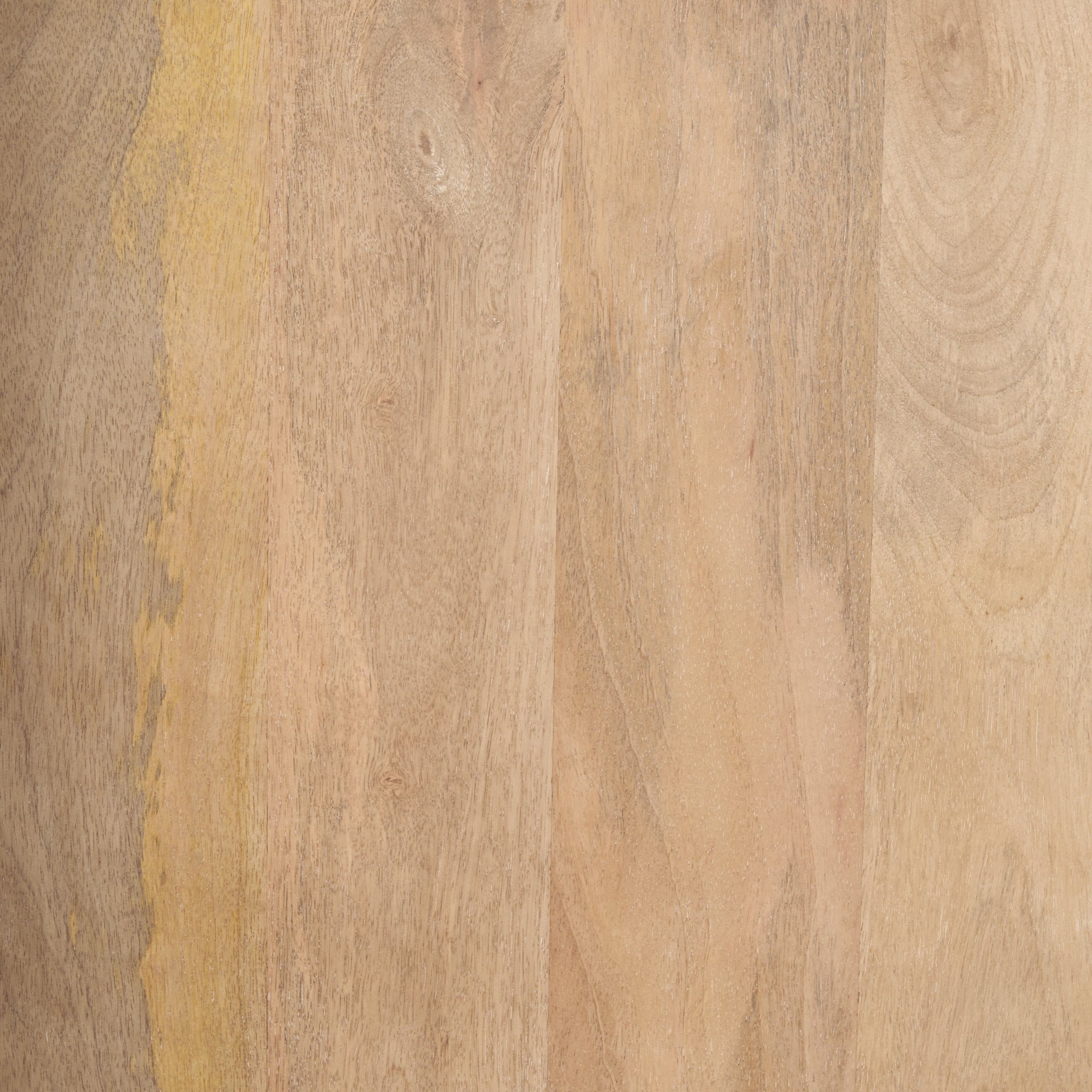 Close up of Beth Light Brown Wood Rectangular Dining Table 