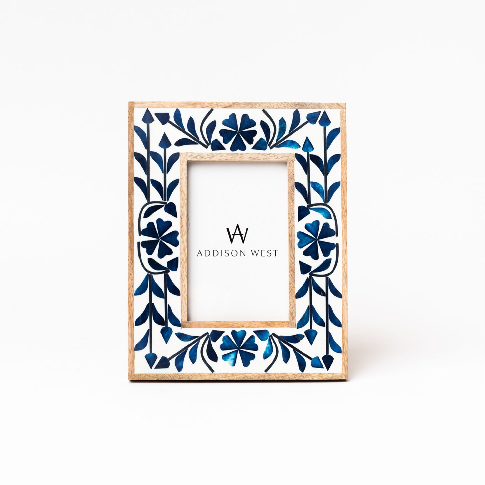 Blue Belle Inlay Picture Frame - Addison West 