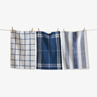 Blue Kitchen Towels - Set of Three - Addison West 