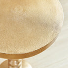 Bradley Brass Small Side Table - Addison West 