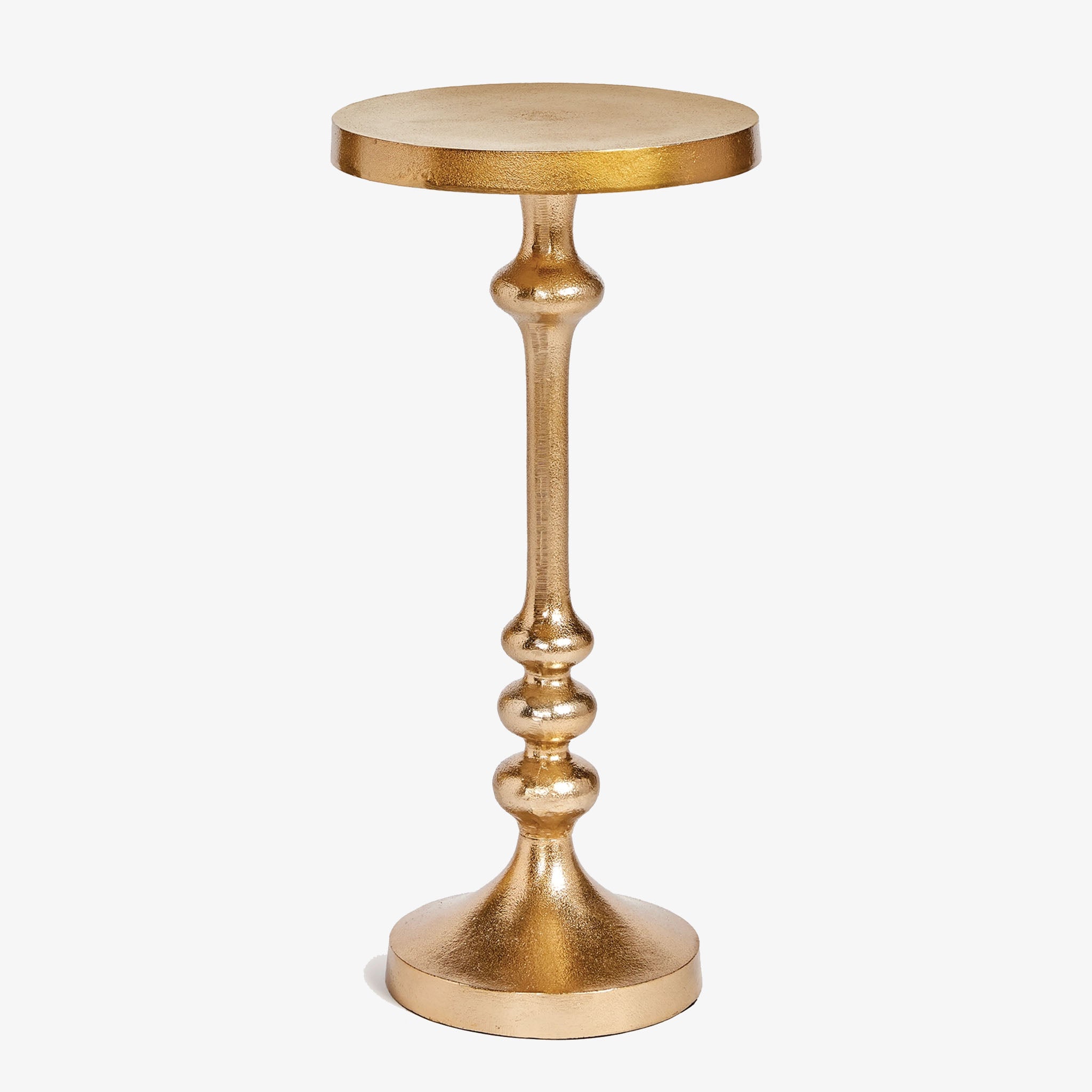 Bradley Brass Small Side Table - Addison West 