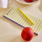 Butter Get It Done Notepad on a beige table at Addison West