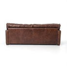 Back of Four Hands Larkin Sofa in Cigar on a white background at Addison West