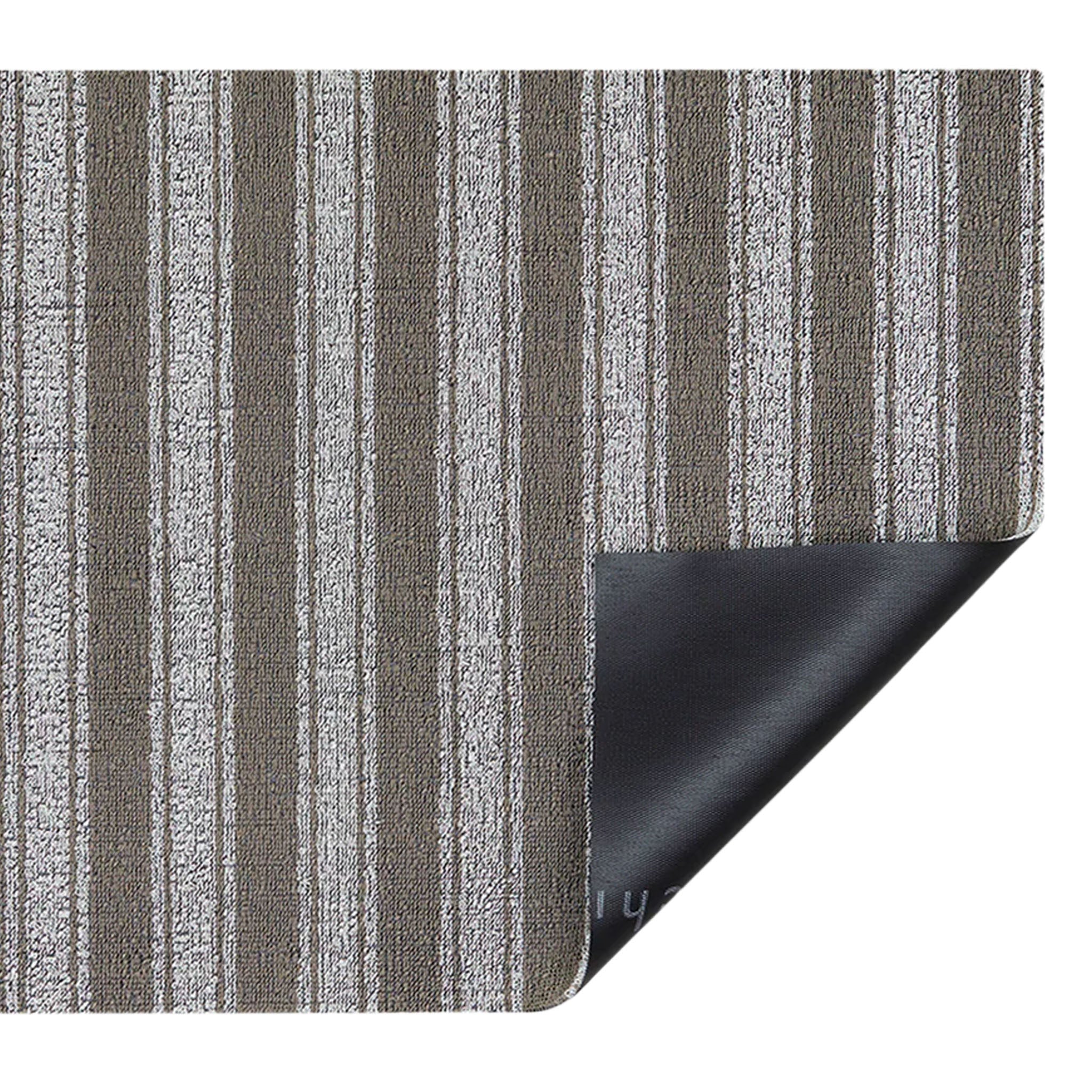 Chilewich Boardwalk Stripe Shag Mat in Walnut – Addison West