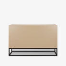 Carina Whitewashed and Metal Frame Sideboard - Addison West 
