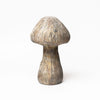 Cast Concrete Mushroom on a white background