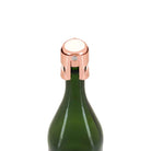 Copper-Plated Champagne Stopper on a white background