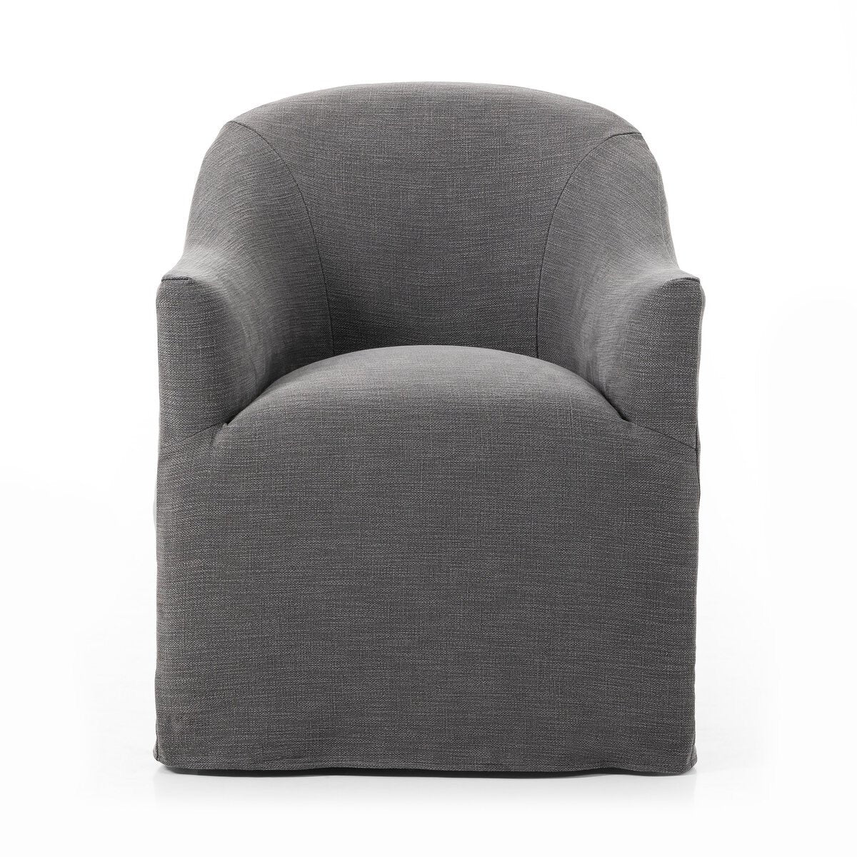 Cove Dining Chair With Casters on a white background