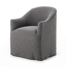 Cove Dining Chair With Casters on a white background