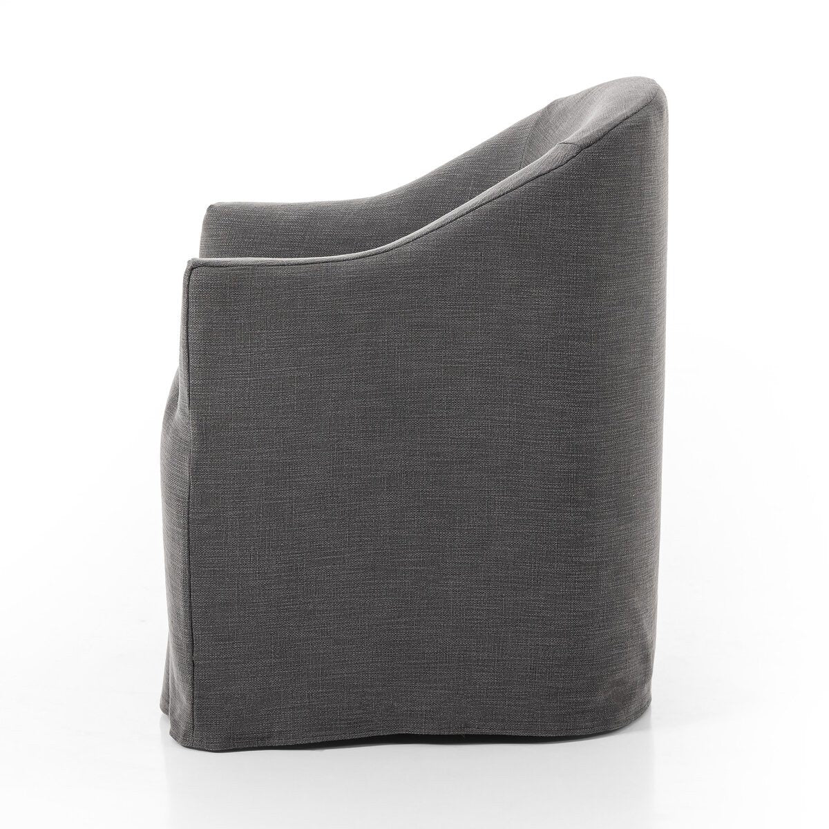 Cove Dining Chair With Casters on a white background