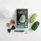 Crochet Your Veggies Avocado Amigurumi Kit on a white background at Addison West