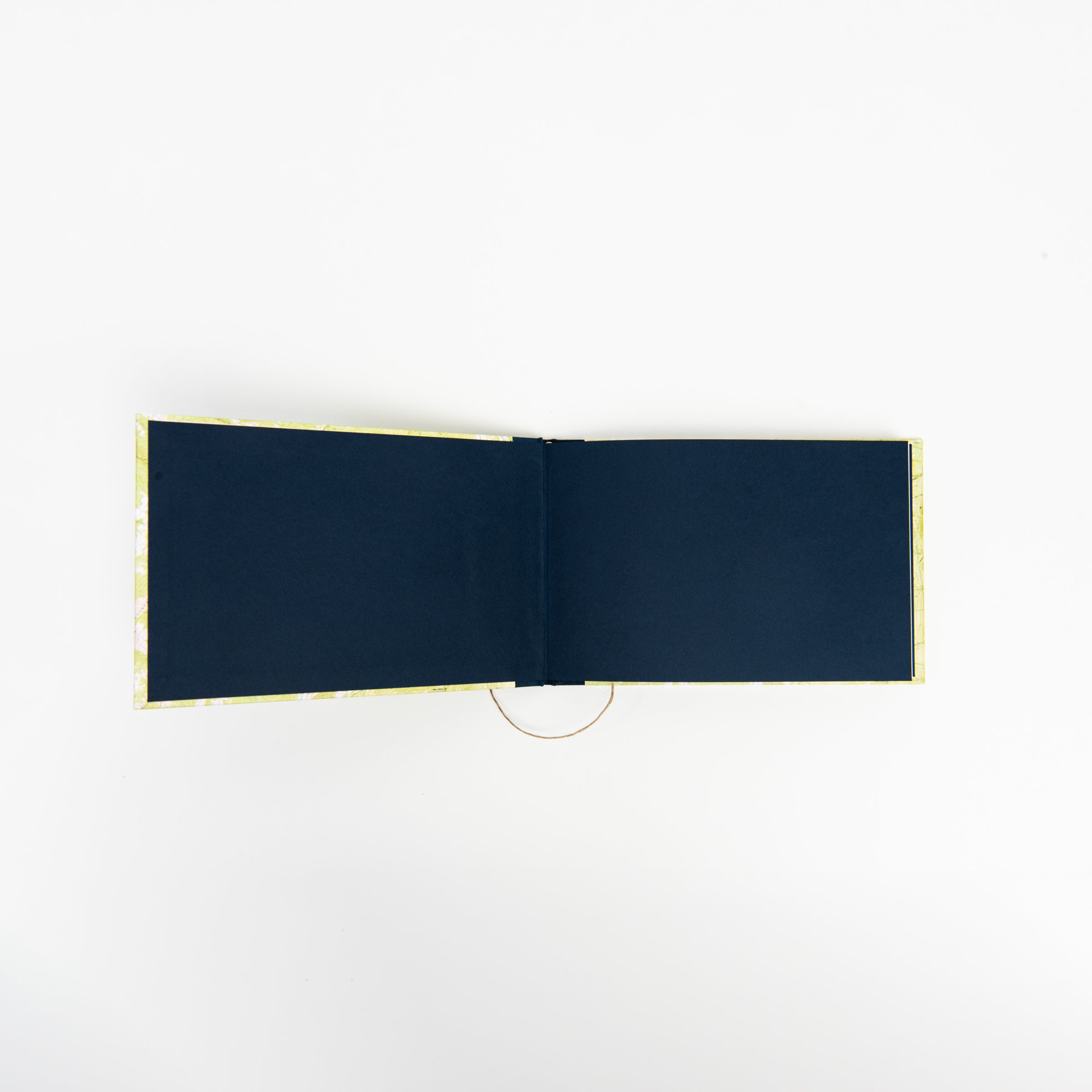 Handmade Vermont Mad river valley Guest Book - Lined Pages on a white background at Addison West