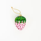 Strawberry Ornament on a white background at Addison West