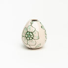 Stephanie Verdun Egg Vase on a white background at Addison West
