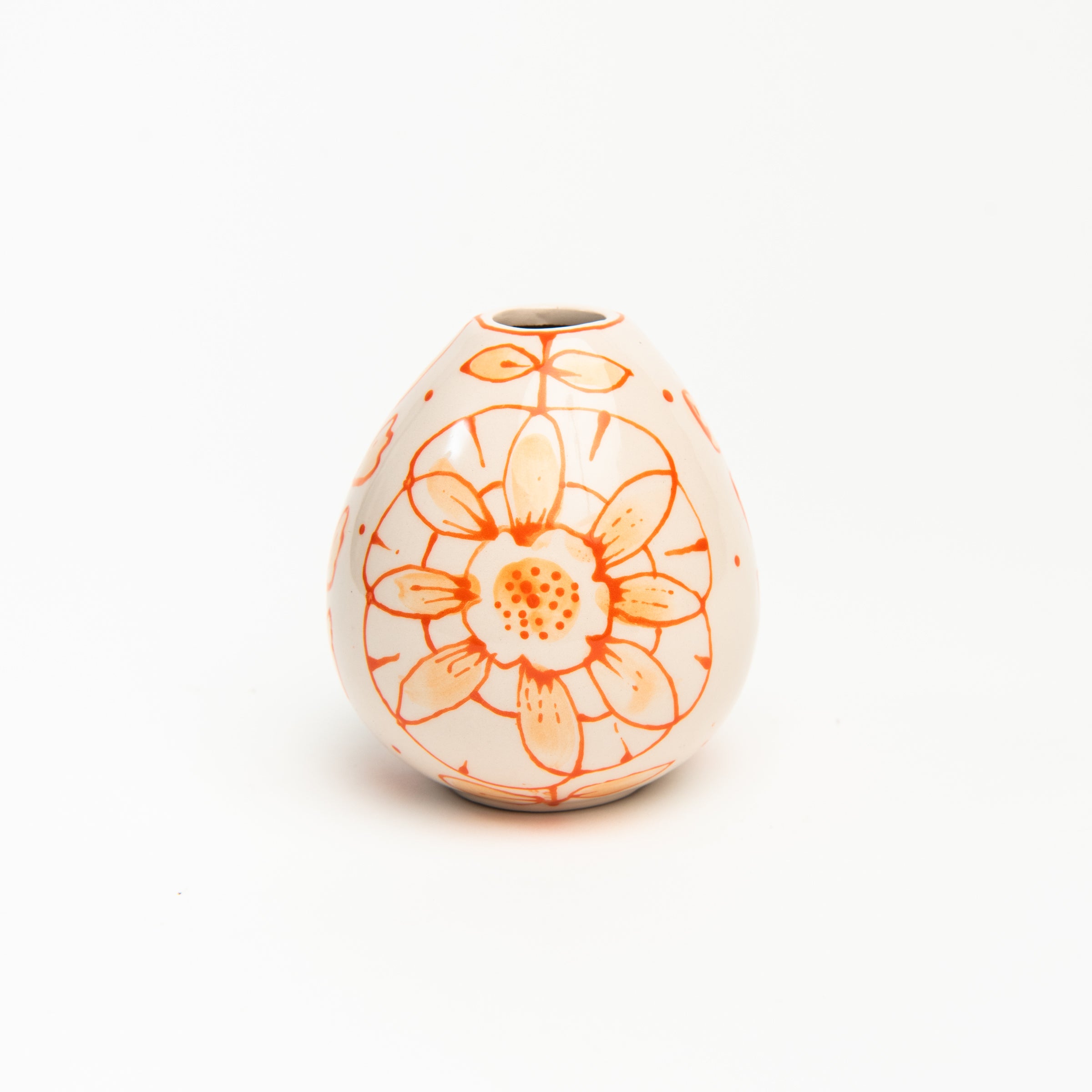 Stephanie Verdun Egg Vase on a white background at Addison West