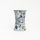 Stephanie Verdun Gathering Vase in Blue on a white background at Addison West