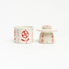 Stephanie Verdun Butter Crock, butter keeper on a white background at Addison West